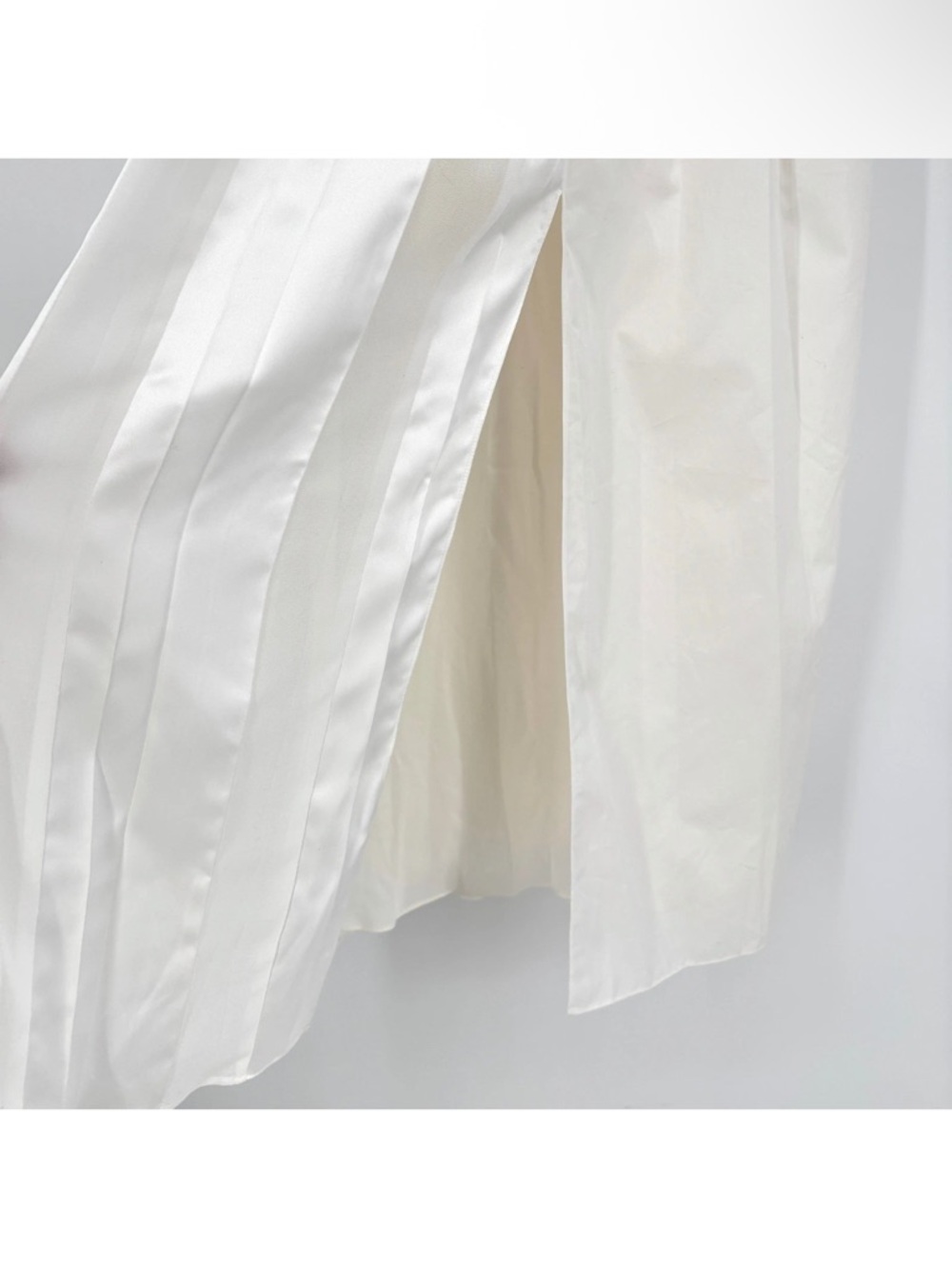 3.1 Phillip Lim Ivory and Cream Mixed-Texture Midi Dress - Picture 7 of 16